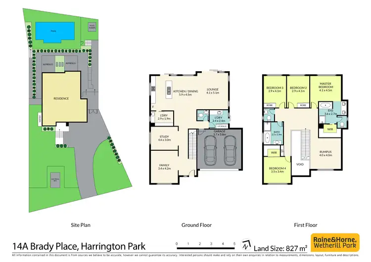 Floorplan of Homely house listing, 14A Brady Place, Harrington Park NSW 2567