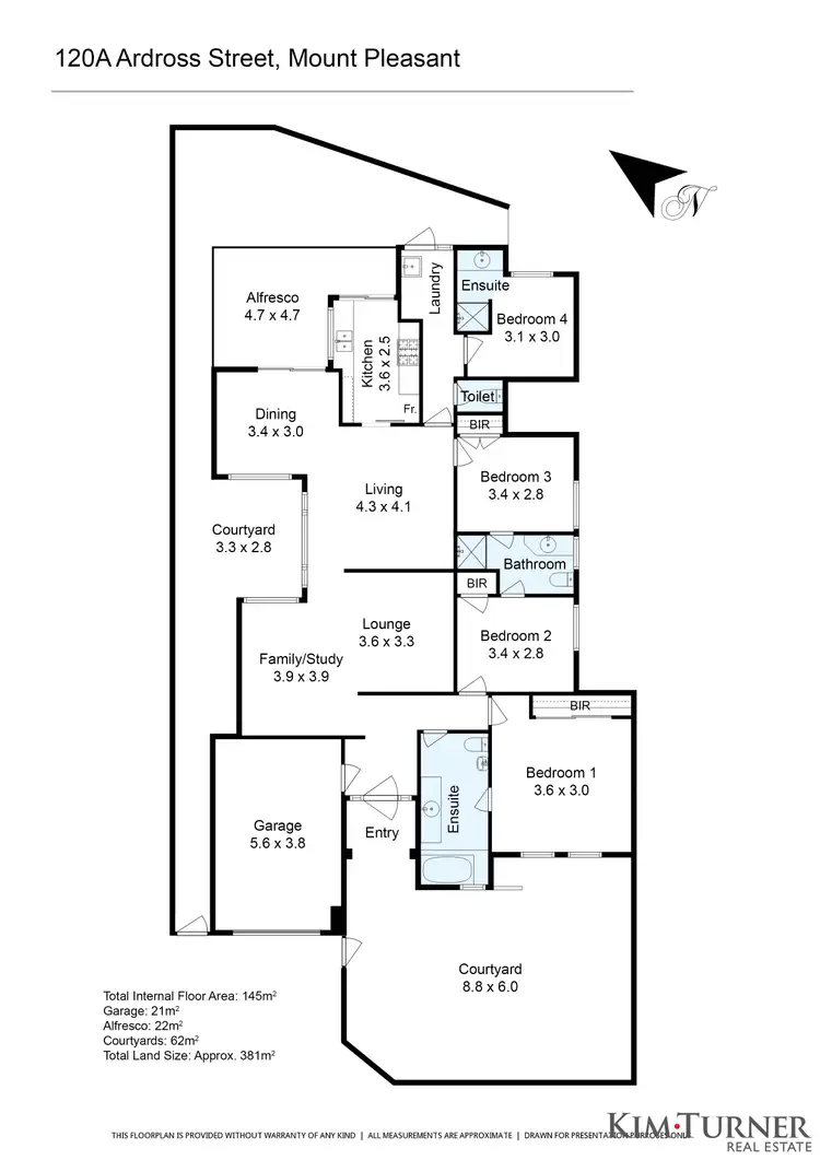 Floorplan of Homely house listing, 120A Ardross Street, Mount Pleasant WA 6153