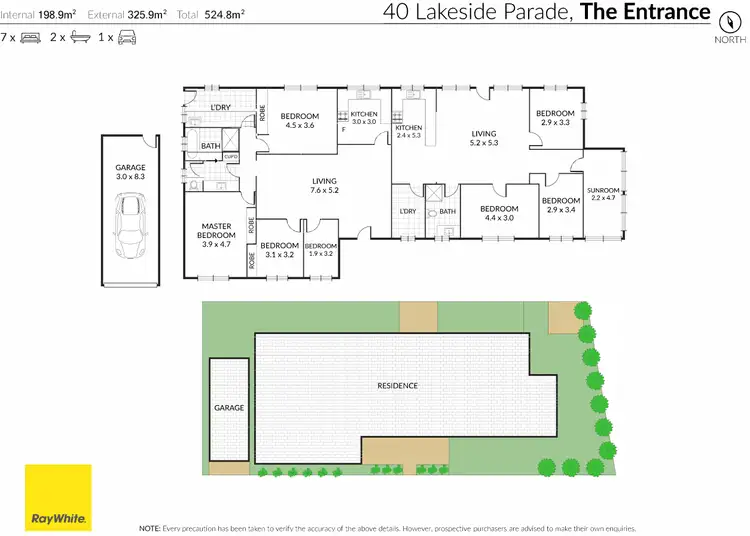 Floorplan of Homely house listing, 40 Lakeside Parade, The Entrance NSW 2261