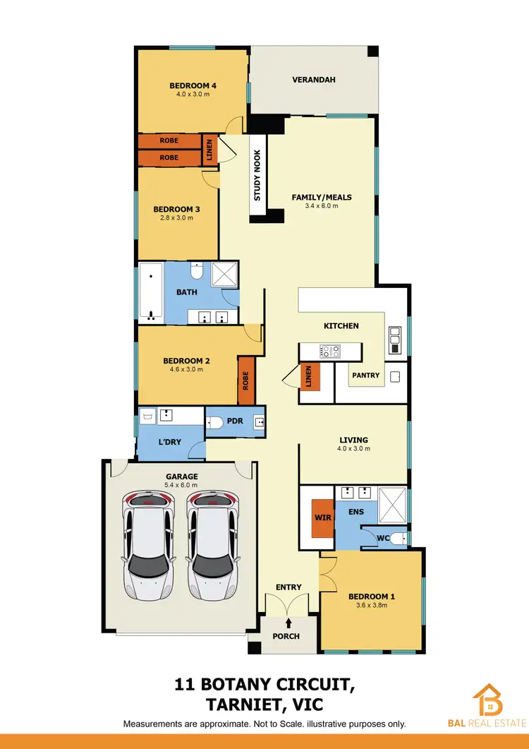Floorplan of Homely house listing, 11 Botany Circuit, Tarneit VIC 3029