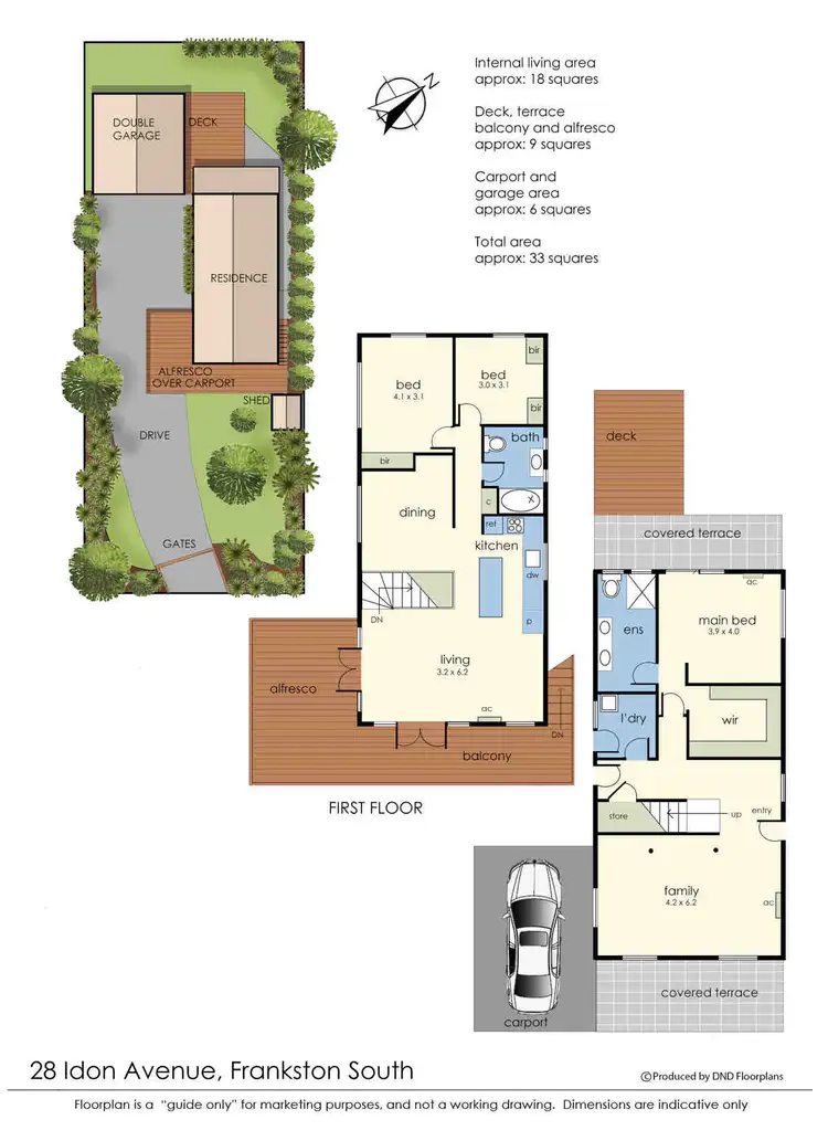 Floorplan of Homely house listing, 28 Idon Avenue, Frankston South VIC 3199