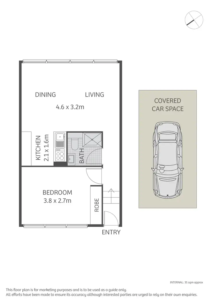 Floorplan of Homely apartment listing, 607/176 Glenmore Road, Paddington NSW 2021