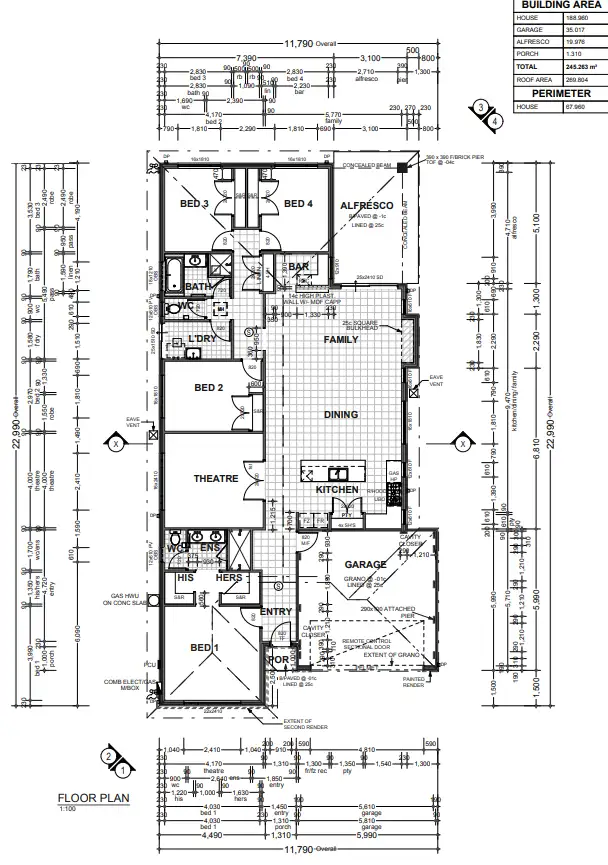 Floorplan of Homely house listing, 58 Tourmaline Boulevard, Byford WA 6122