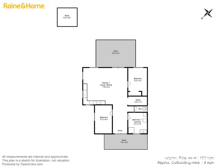 Floorplan of Homely house listing, 24 Sea Eagle Road, Primrose Sands TAS 7173