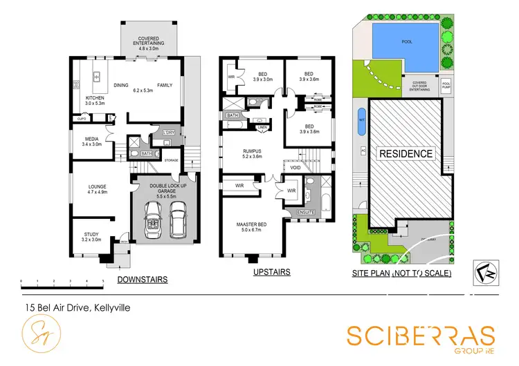 Floorplan of Homely house listing, 15 Bel Air Drive, Kellyville NSW 2155