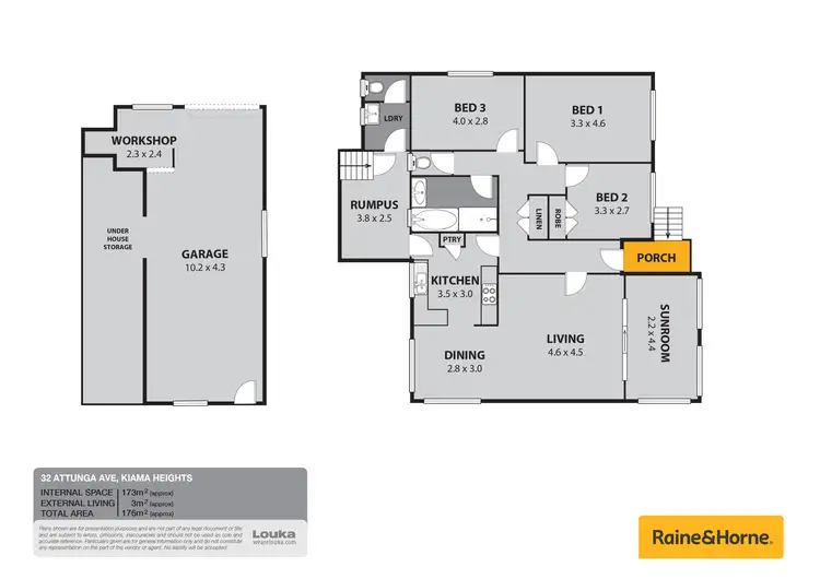 Floorplan of Homely house listing, 32 Attunga Avenue, Kiama Heights NSW 2533