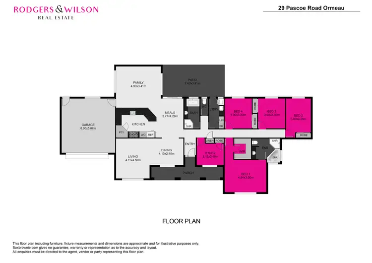 Floorplan of Homely house listing, 29 Pascoe Road, Ormeau QLD 4208