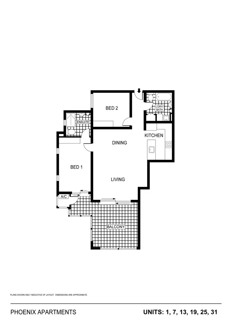 Floorplan of Homely apartment listing, 501a/65 Progress Drive, Nightcliff NT 810