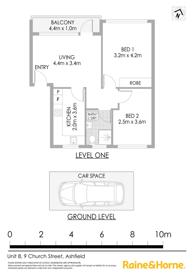 Floorplan of Homely apartment listing, 8/9 Church Street, Ashfield NSW 2131