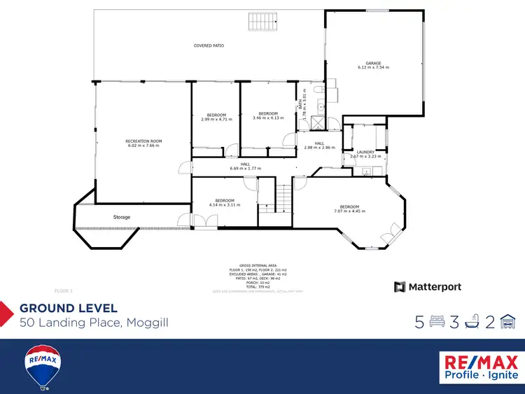 Floorplan of Homely rural property listing, 50 Landing Place, Moggill QLD 4070