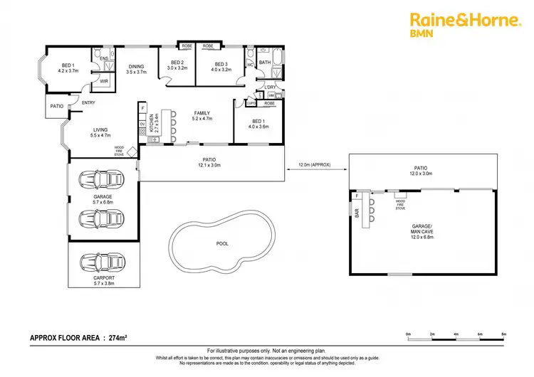 Floorplan of Homely rural property listing, 75 Kilkenny Drive, Burpengary QLD 4505