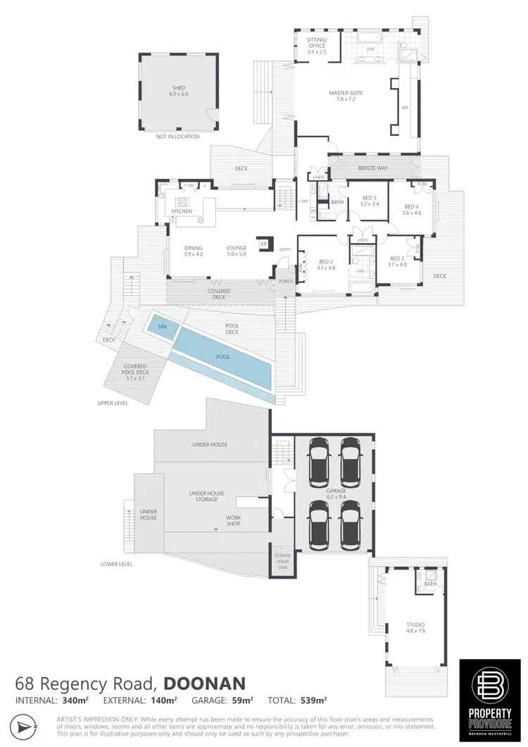 Floorplan of Homely house listing, 68 Regency Road, Doonan QLD 4562