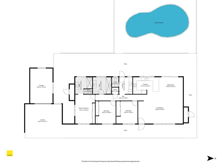 Floorplan of Homely house listing, 16 Egret Close, Port Douglas QLD 4877