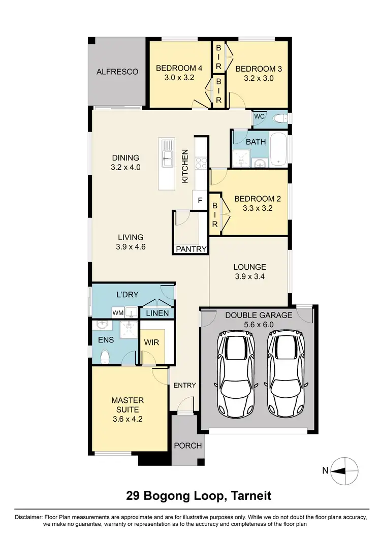 Floorplan of Homely house listing, 29 Bogong Loop, Tarneit VIC 3029