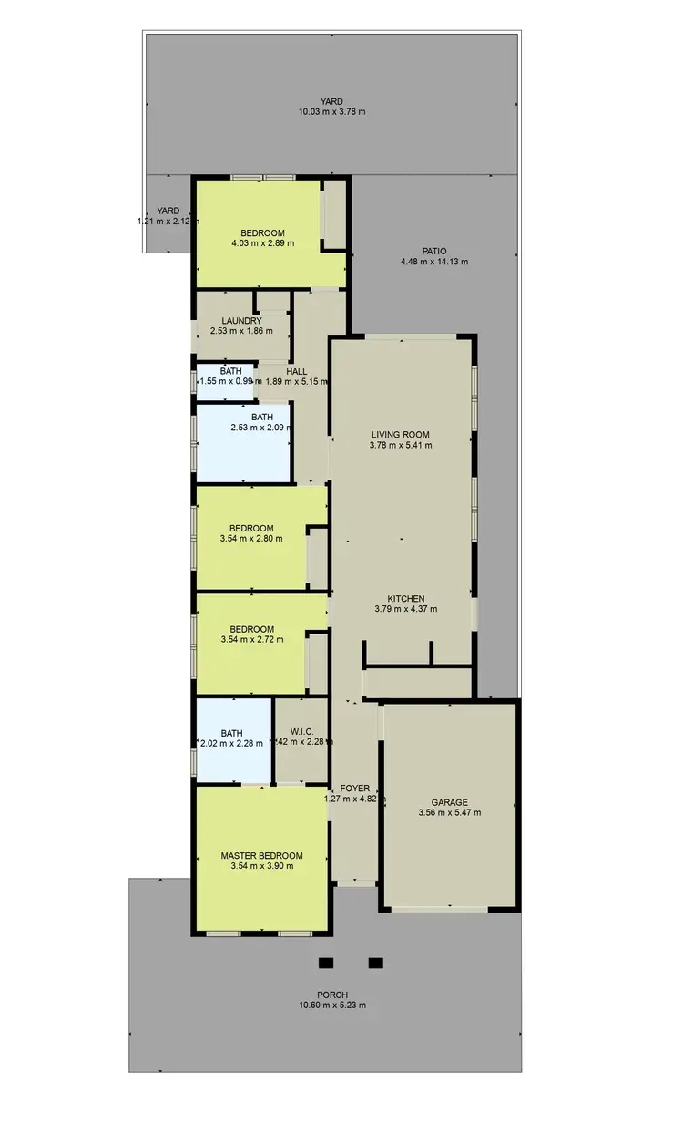 Floorplan of Homely house listing, 15 Indura Drive, Werribee VIC 3030