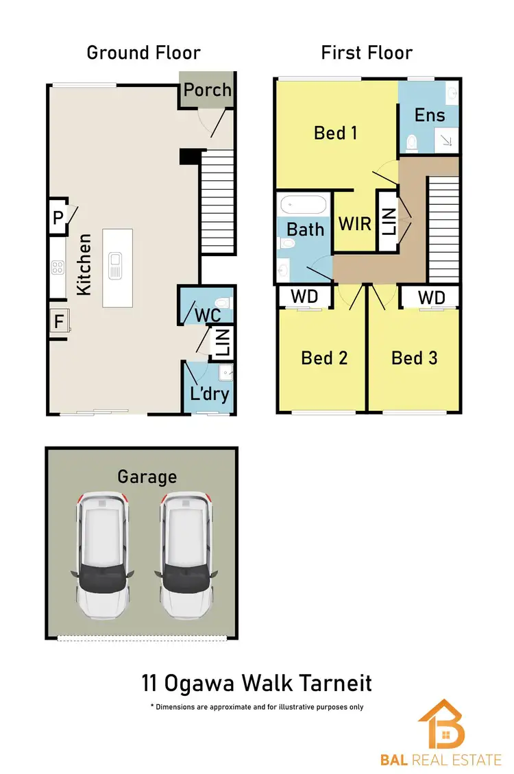 Floorplan of Homely house listing, 11 Ogawa Walk, Tarneit VIC 3029