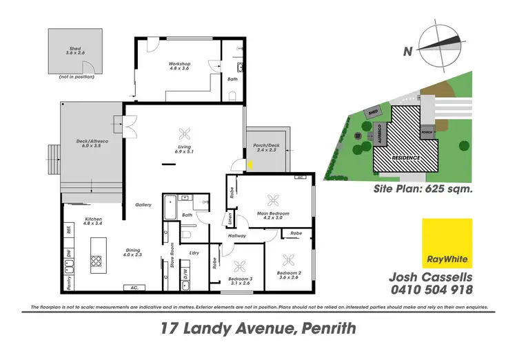 Floorplan of Homely house listing, 17 Landy Avenue, Penrith NSW 2750