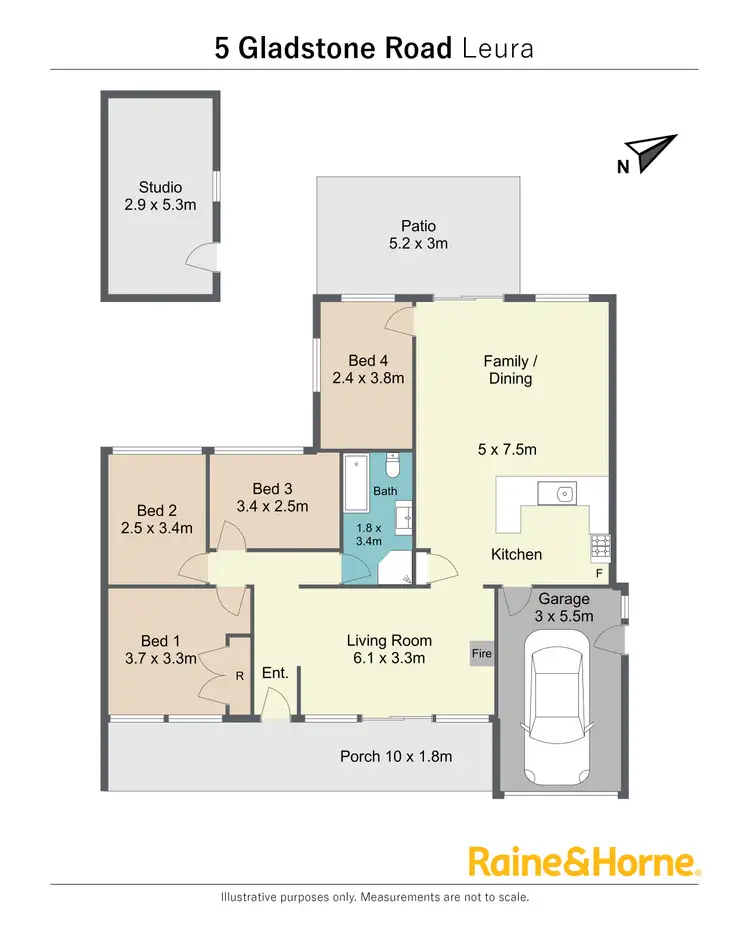 Floorplan of Homely house listing, 5 Gladstone Road, Leura NSW 2780