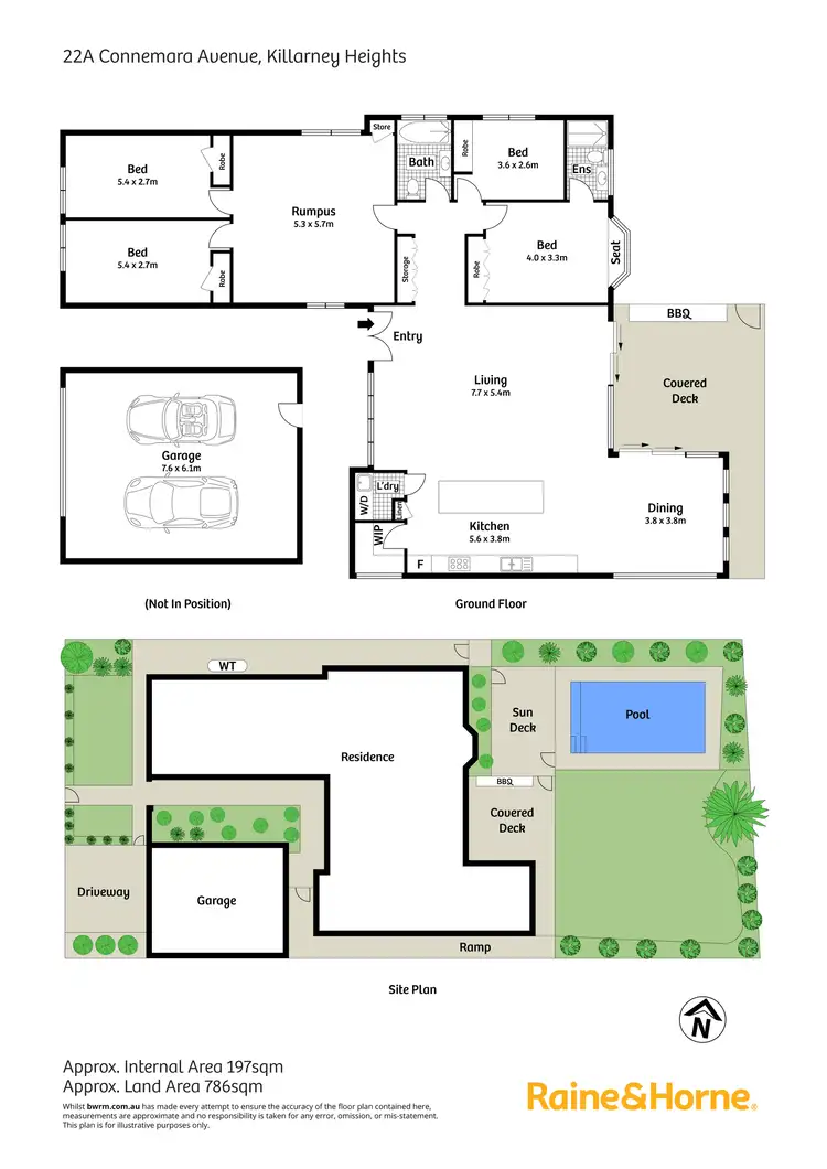 Floorplan of Homely house listing, 22A Connemara Avenue, Killarney Heights NSW 2087