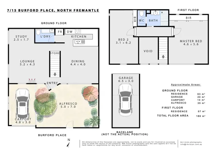 Floorplan of Homely house listing, 7/15 Burford Place, North Fremantle WA 6159
