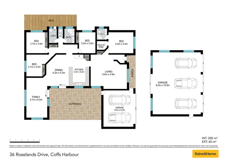 Floorplan of Homely house listing, 36 Roselands Drive, Coffs Harbour NSW 2450