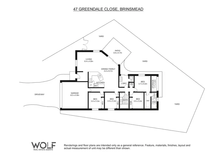Floorplan of Homely house listing, 47 Greendale Close, Brinsmead QLD 4870