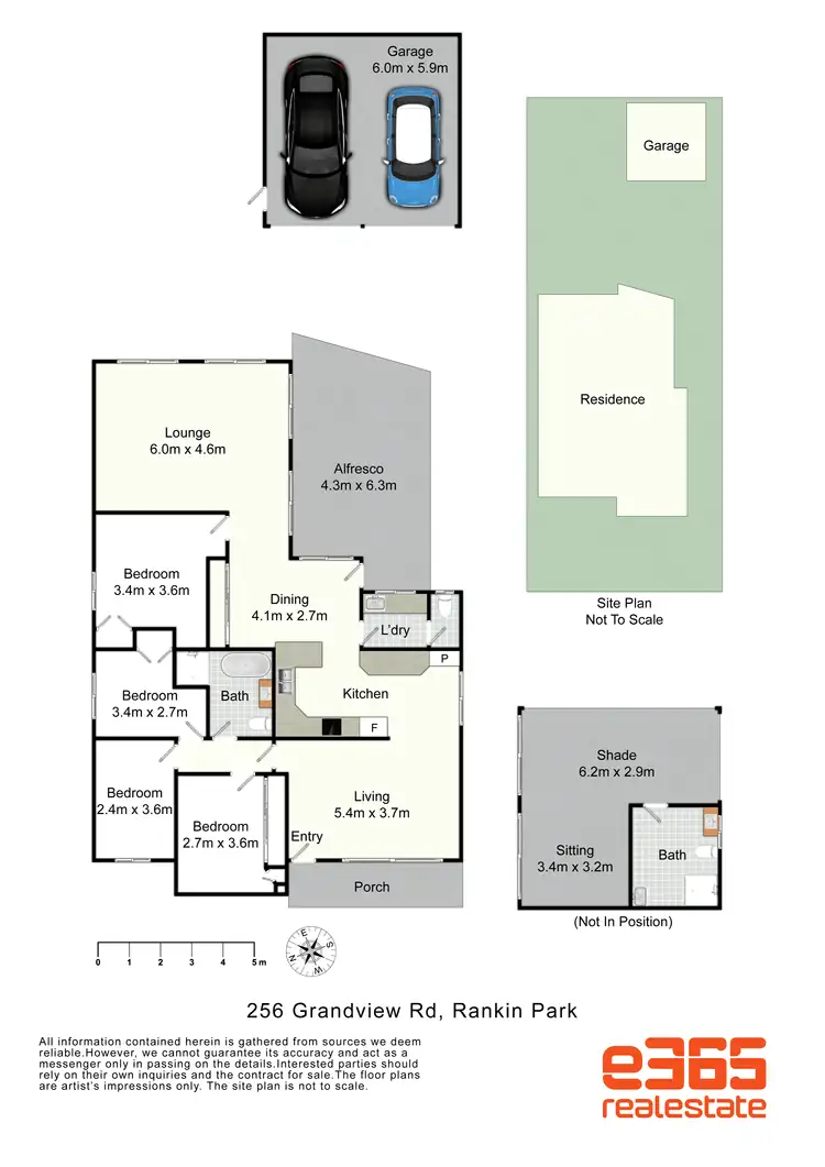 Floorplan of Homely house listing, 256 Grandview Road, Rankin Park NSW 2287