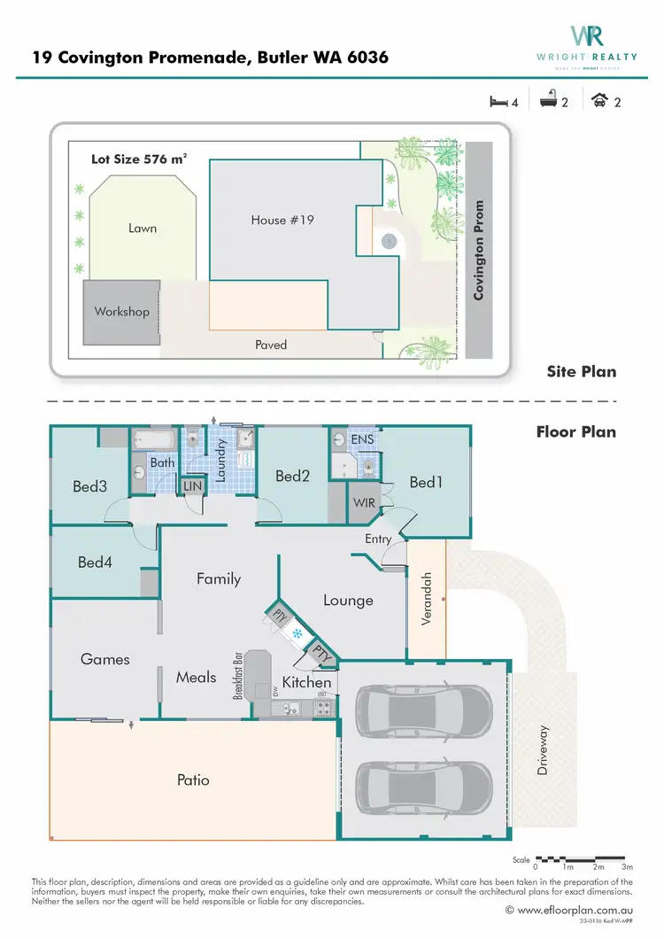 Floorplan of Homely house listing, 19 Covington Promenade, Butler WA 6036