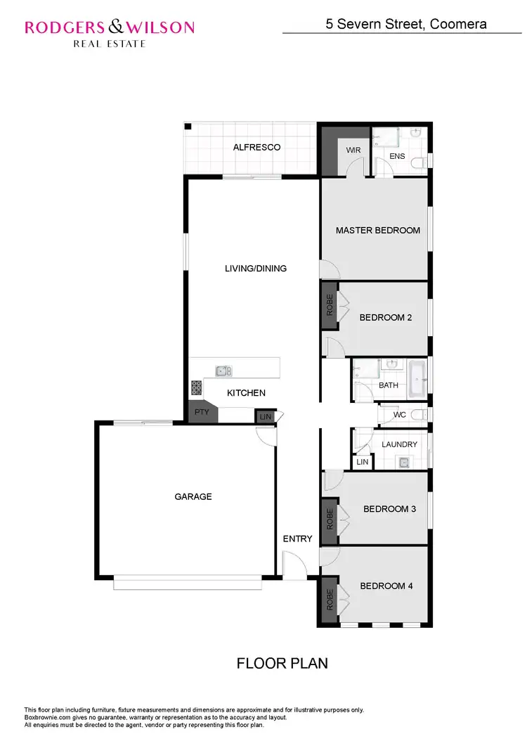 Floorplan of Homely house listing, 5 Severn Street, Coomera QLD 4209