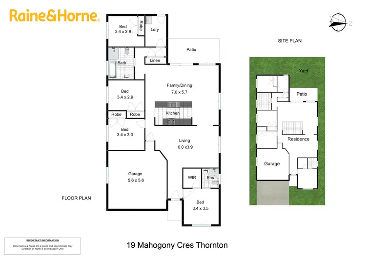 Floorplan of Homely house listing, 19 Mahogany Crescent, Thornton NSW 2322