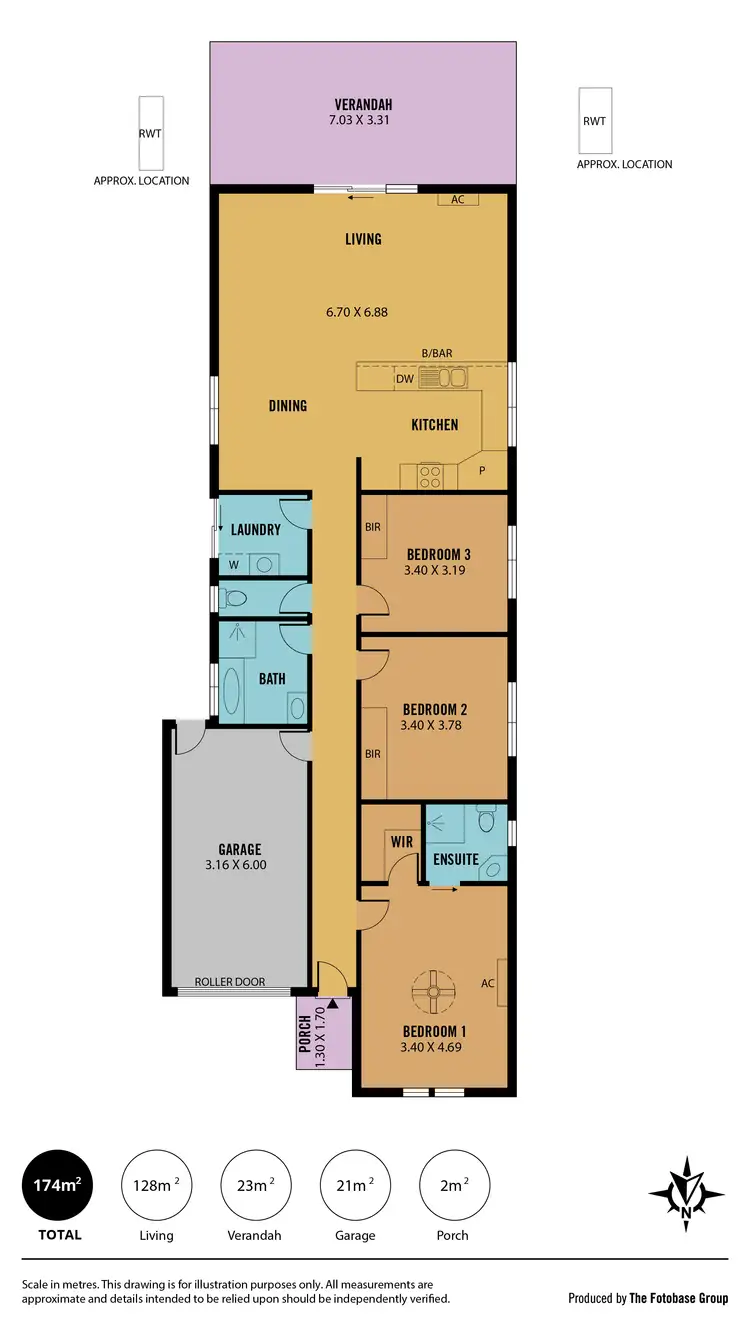Floorplan of Homely house listing, 3/12 Third Avenue, Ascot Park SA 5043