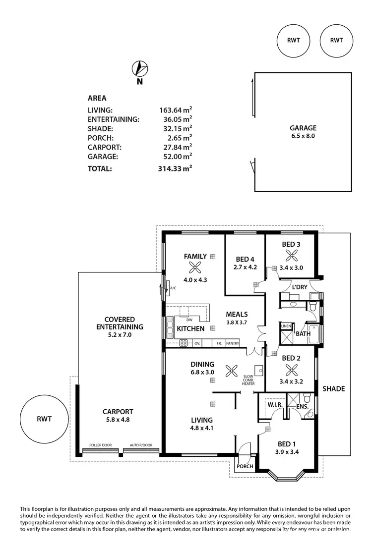 Floorplan of Homely house listing, 17 Gollan Avenue, Strathalbyn SA 5255