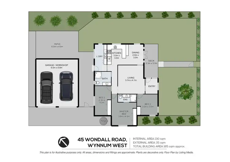 Floorplan of Homely house listing, 45 Wondall Road, Wynnum West QLD 4178