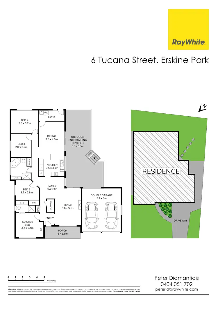 Floorplan of Homely house listing, 6 Tucana Street, Erskine Park NSW 2759