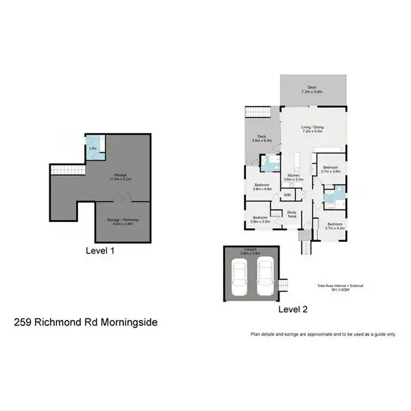 Floorplan of Homely house listing, 259 Richmond Road, Morningside QLD 4170