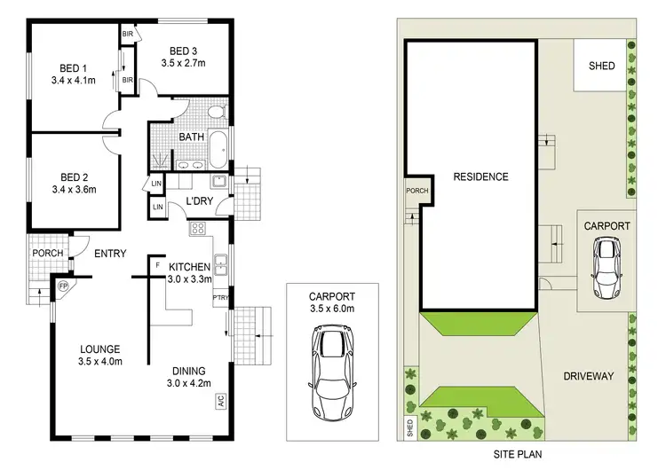 Floorplan of Homely house listing, 69 Keith Avenue, Sunbury VIC 3429