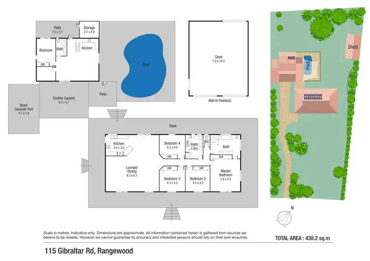 Floorplan of Homely house listing, 115 Gibraltar Road, Rangewood QLD 4817