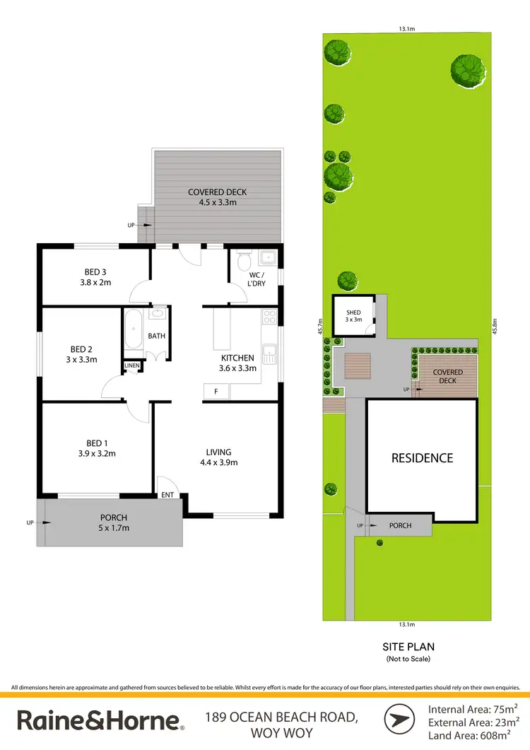 Floorplan of Homely house listing, 189 Ocean Beach Road, Woy Woy NSW 2256