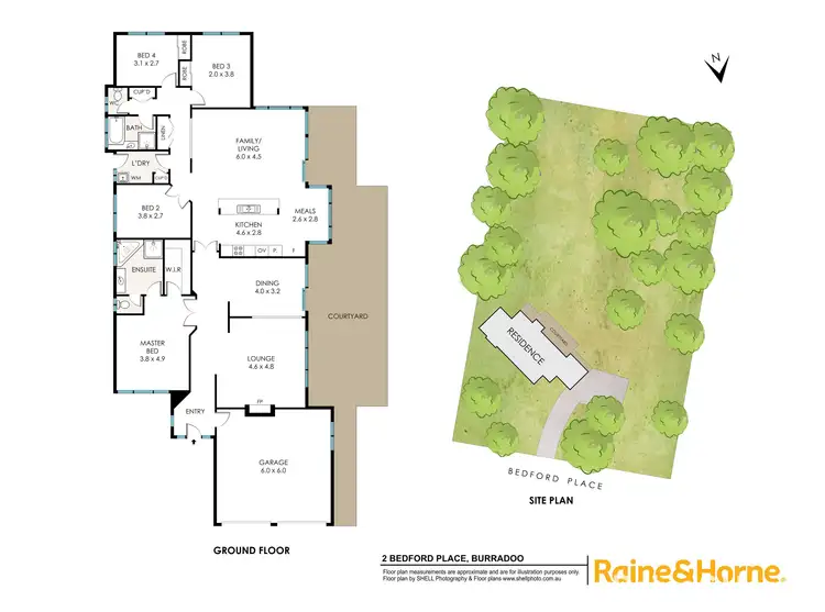 Floorplan of Homely house listing, 2 Bedford Place, Burradoo NSW 2576
