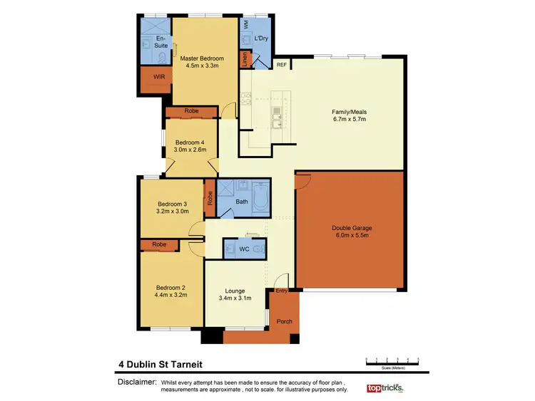 Floorplan of Homely house listing, 4 Dublin Street, Tarneit VIC 3029