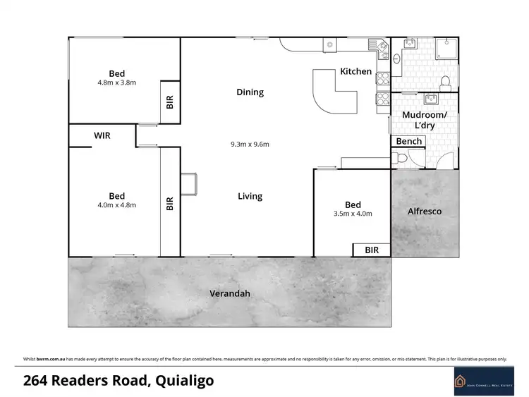 Floorplan of Homely rural property listing, 264 Readers Road, Goulburn NSW 2580