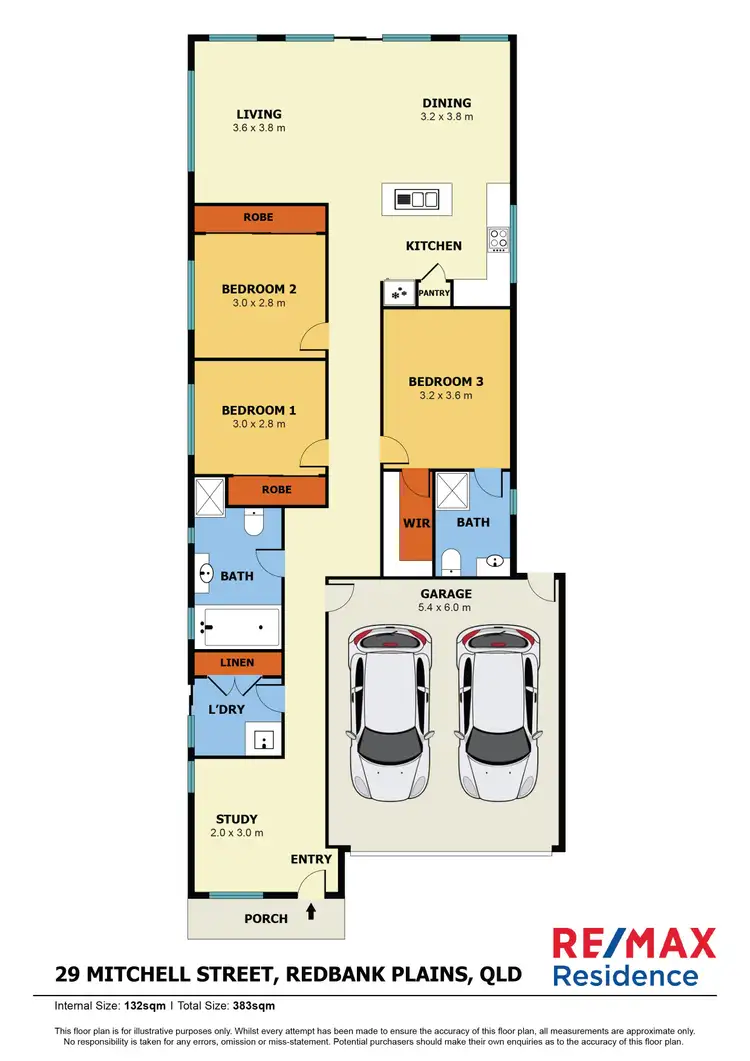 Floorplan of Homely house listing, 29 Mitchell Street, Redbank Plains QLD 4301