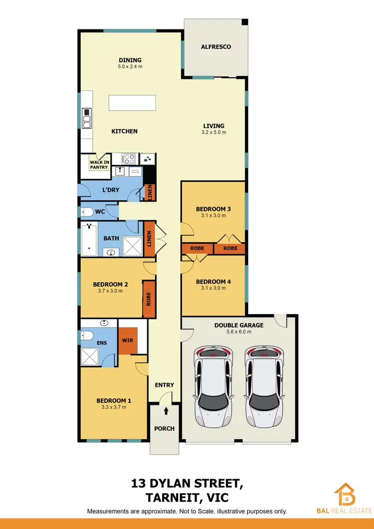 Floorplan of Homely house listing, 13 Dylan Street, Tarneit VIC 3029