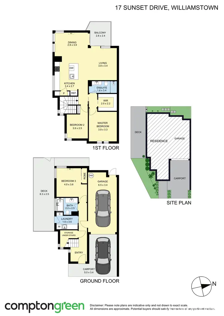 Floorplan of Homely house listing, 17 Sunset Drive, Williamstown VIC 3016