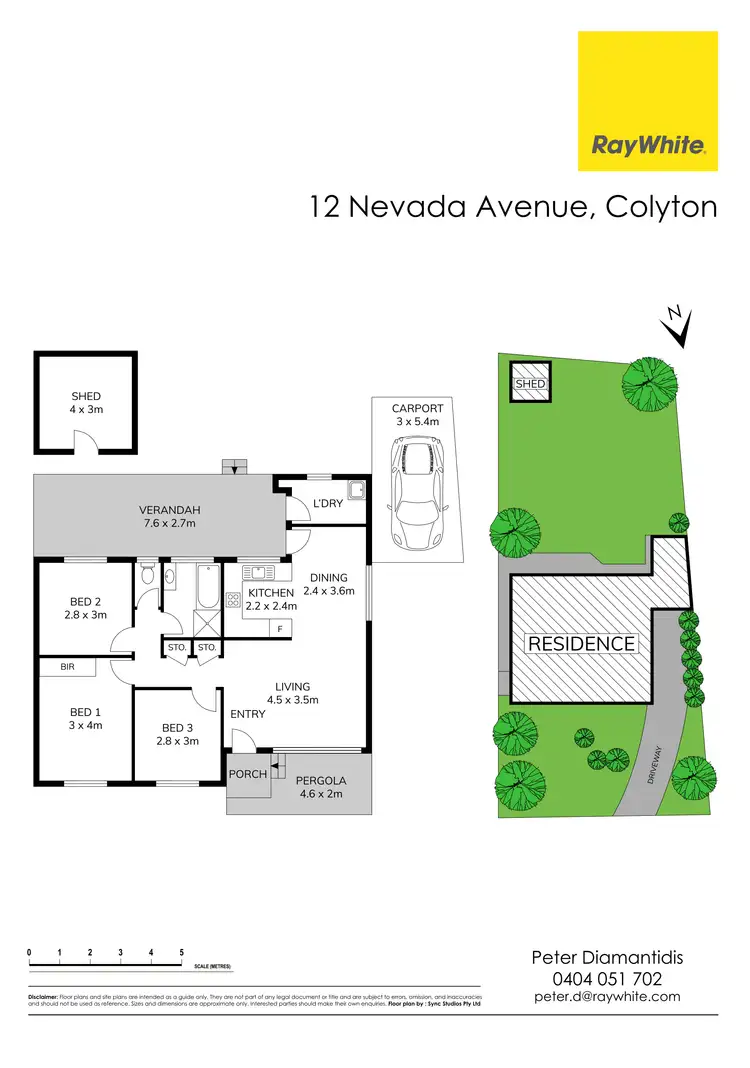 Floorplan of Homely house listing, 12 Nevada Avenue, Colyton NSW 2760