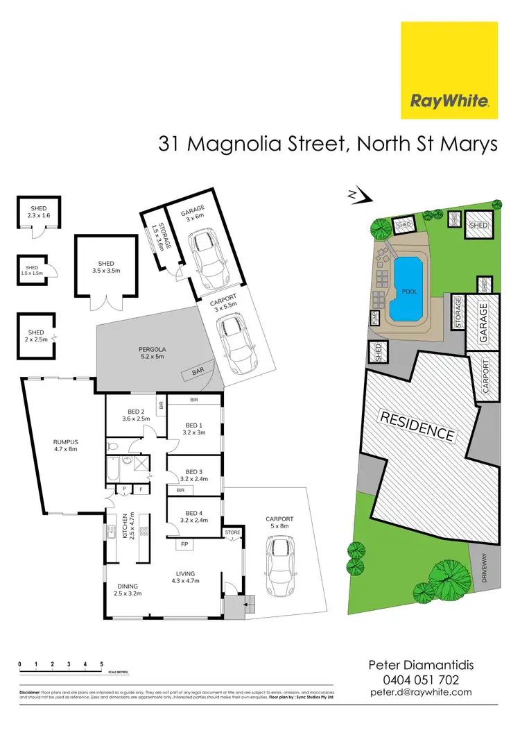 Floorplan of Homely house listing, 31 Magnolia Street, North St Marys NSW 2760