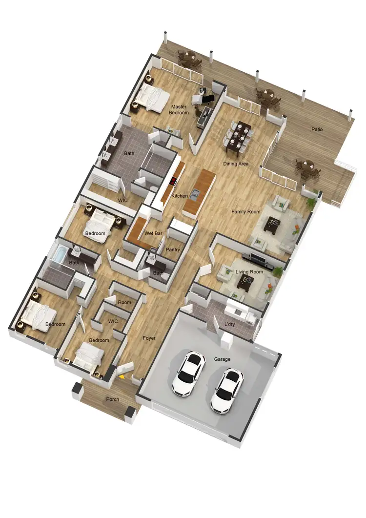 Floorplan of Homely house listing, 18 Creekview Court, Lawnton QLD 4501