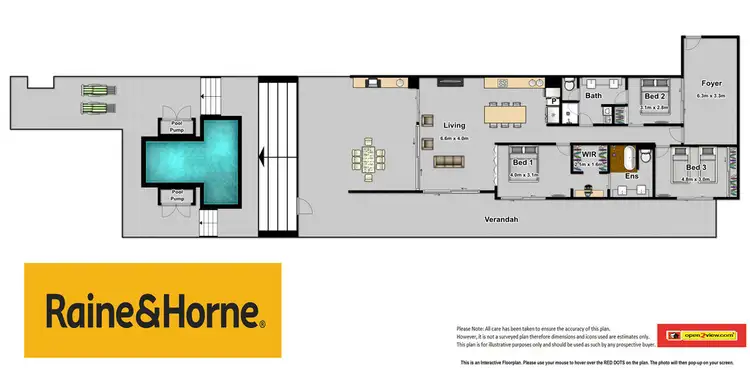 Floorplan of Homely unit listing, 104/56 Macrossan Street, Port Douglas QLD 4877