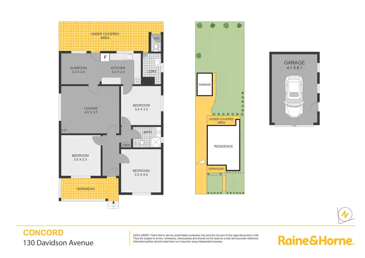 Floorplan of Homely house listing, 130 Davidson Avenue, Concord NSW 2137