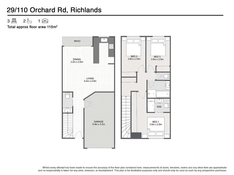 Floorplan of Homely house listing, 29/110 Orchard Road, Richlands QLD 4077